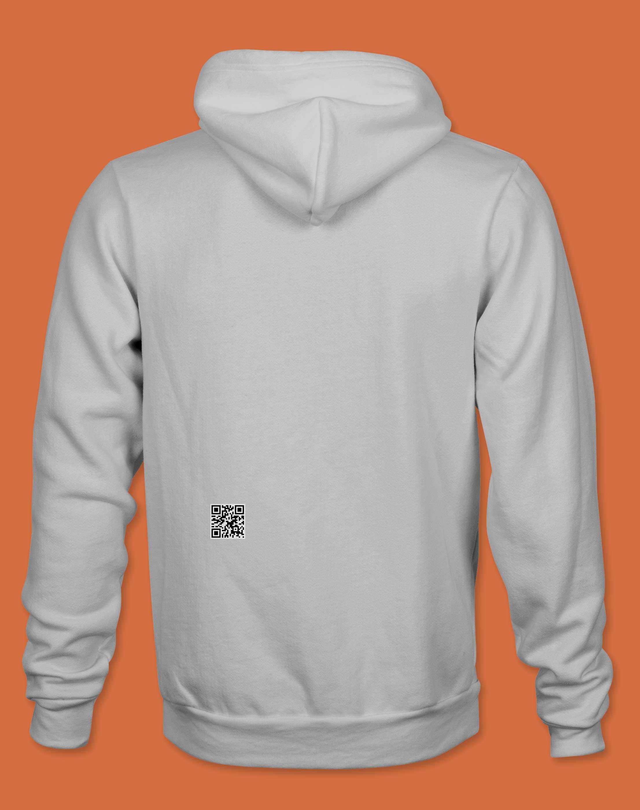 Flower Power Ideology Unisex Hoodie back