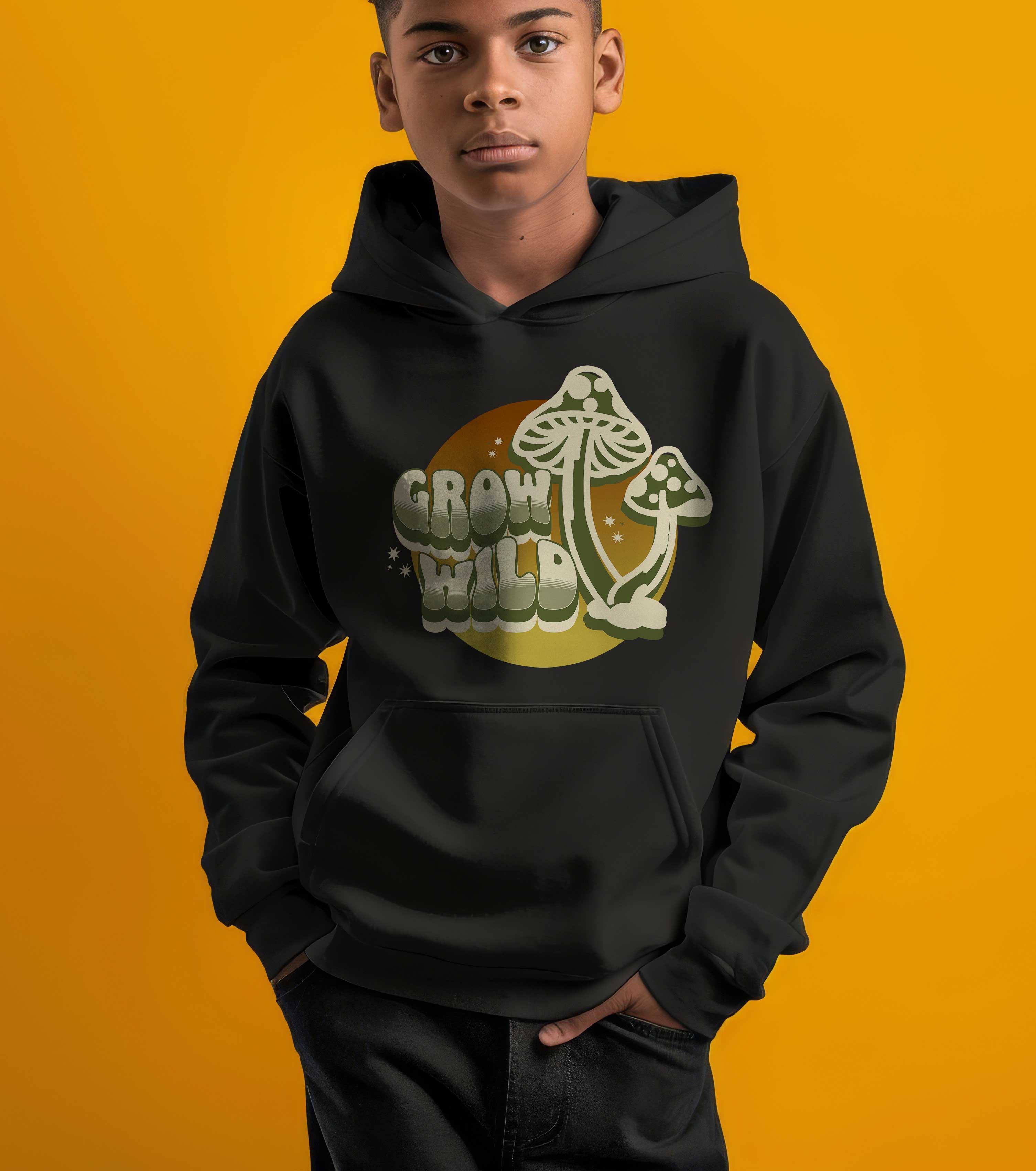 Grow-Wild Unisex Hoodie