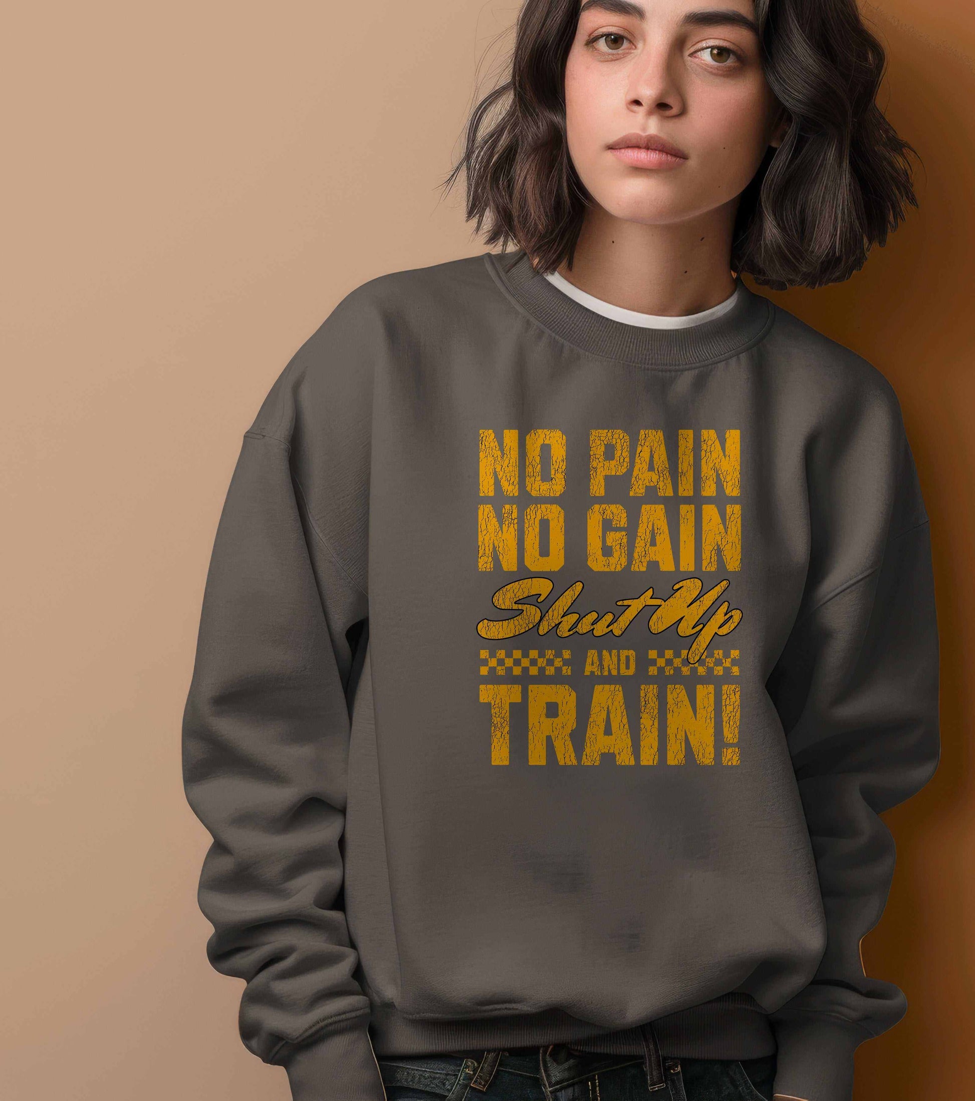Grind Mode Motivator Crewneck Model